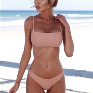 Pink bikini